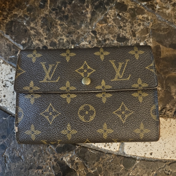 Louis Vuitton Monogram vintage porte tresor wallet & box - Picture 4 of 12